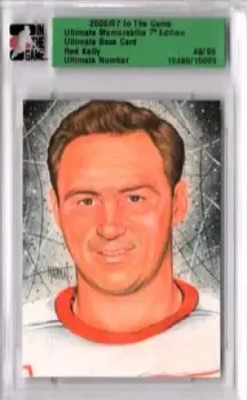 Red Kelly · 2006-07 In The Game Ultimate Memorabilia #NNO