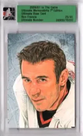 Ron Francis · 2006-07 In The Game Ultimate Memorabilia #NNO
