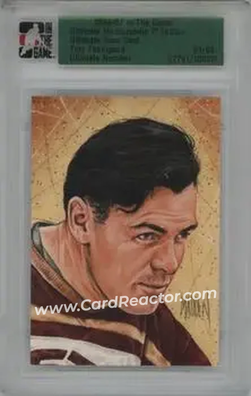 2006-07 In The Game Ultimate Memorabilia #NNO - Tiny Thompson - Boston Bruins - Front 2006-07 In The Game Ultimate Memorabilia #NNO - Tiny Thompson - Boston Bruins - Front