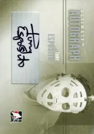 Tony Esposito · 2006-07 In The Game Ultimate Memorabilia #NNO · Autos