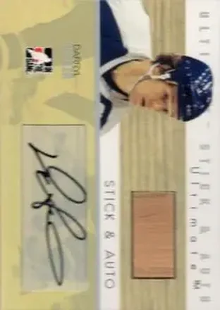 Darryl Sittler · 2006-07 In The Game Ultimate Memorabilia #NNO · Autos