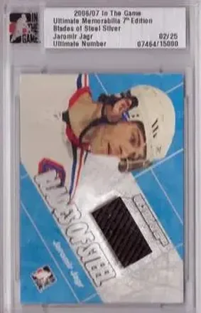 2006-07 In The Game Ultimate Memorabilia feature card