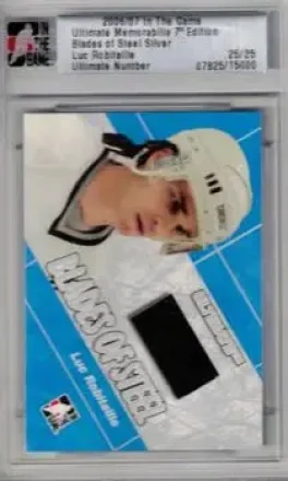 2006-07 In The Game Ultimate Memorabilia feature card