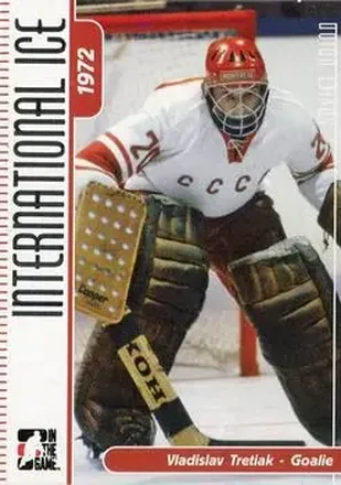 2006-07 In The Game Used International Ice #1 - Vladislav Tretiak - USSR