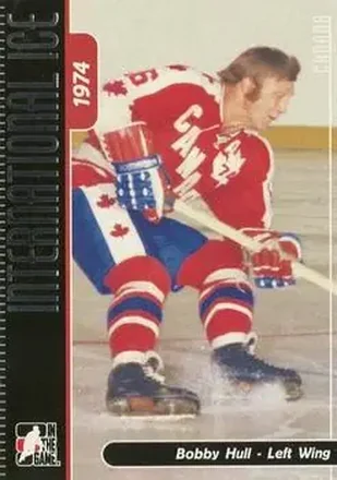 2006-07 In The Game Used International Ice #2 - Bobby Hull - Canada