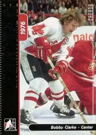2006-07 In The Game Used International Ice #3 - Bob Clarke - Canada