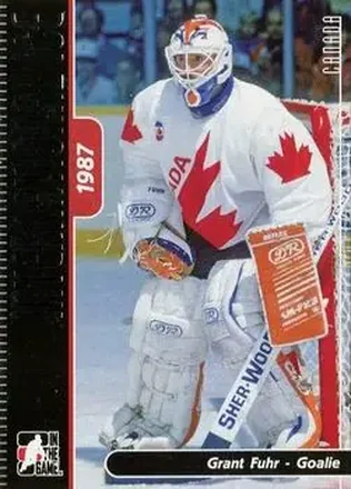 2006-07 In The Game Used International Ice #14 - Grant Fuhr - Canada