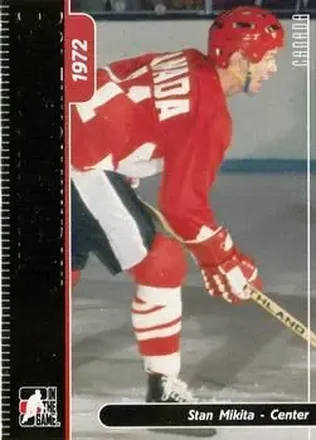 2006-07 In The Game Used International Ice #23 - Stan Mikita - Canada