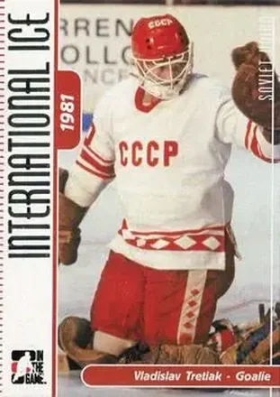 2006-07 In The Game Used International Ice #25 - Vladislav Tretiak - USSR
