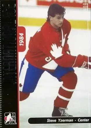 2006-07 In The Game Used International Ice #26 - Steve Yzerman - Canada