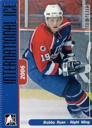 2006-07 In The Game Used International Ice feature card