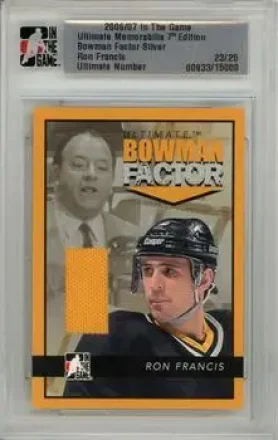 2006-07 In The Game Ultimate Memorabilia feature card