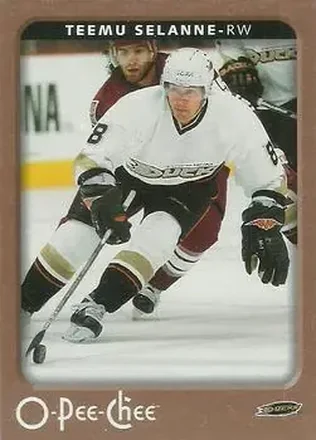 2006-07 O-Pee-Chee #5 - Teemu Selanne - Anaheim Ducks