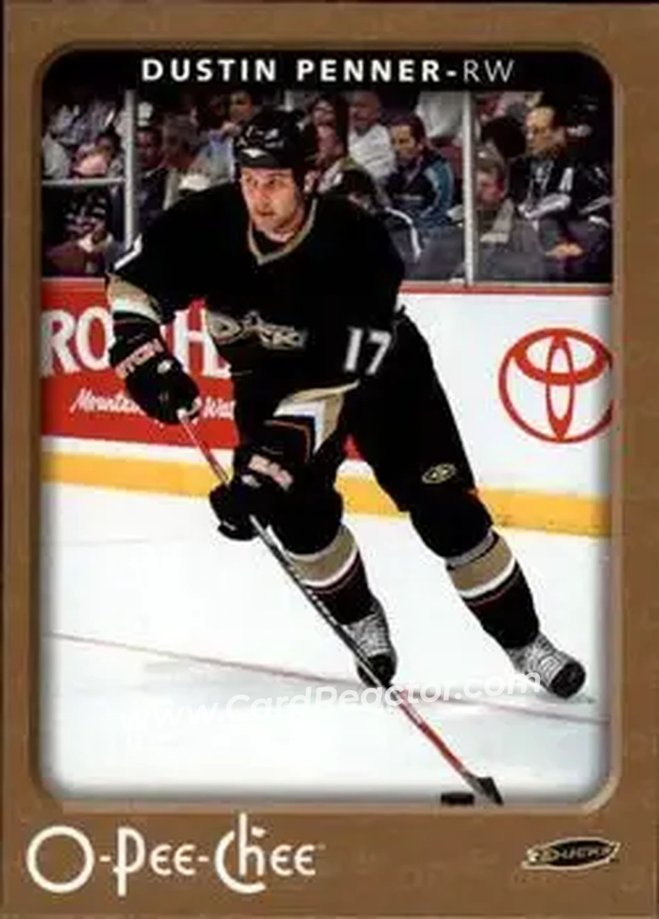 2006-07 O-Pee-Chee #12 - Dustin Penner - Anaheim Ducks - Front