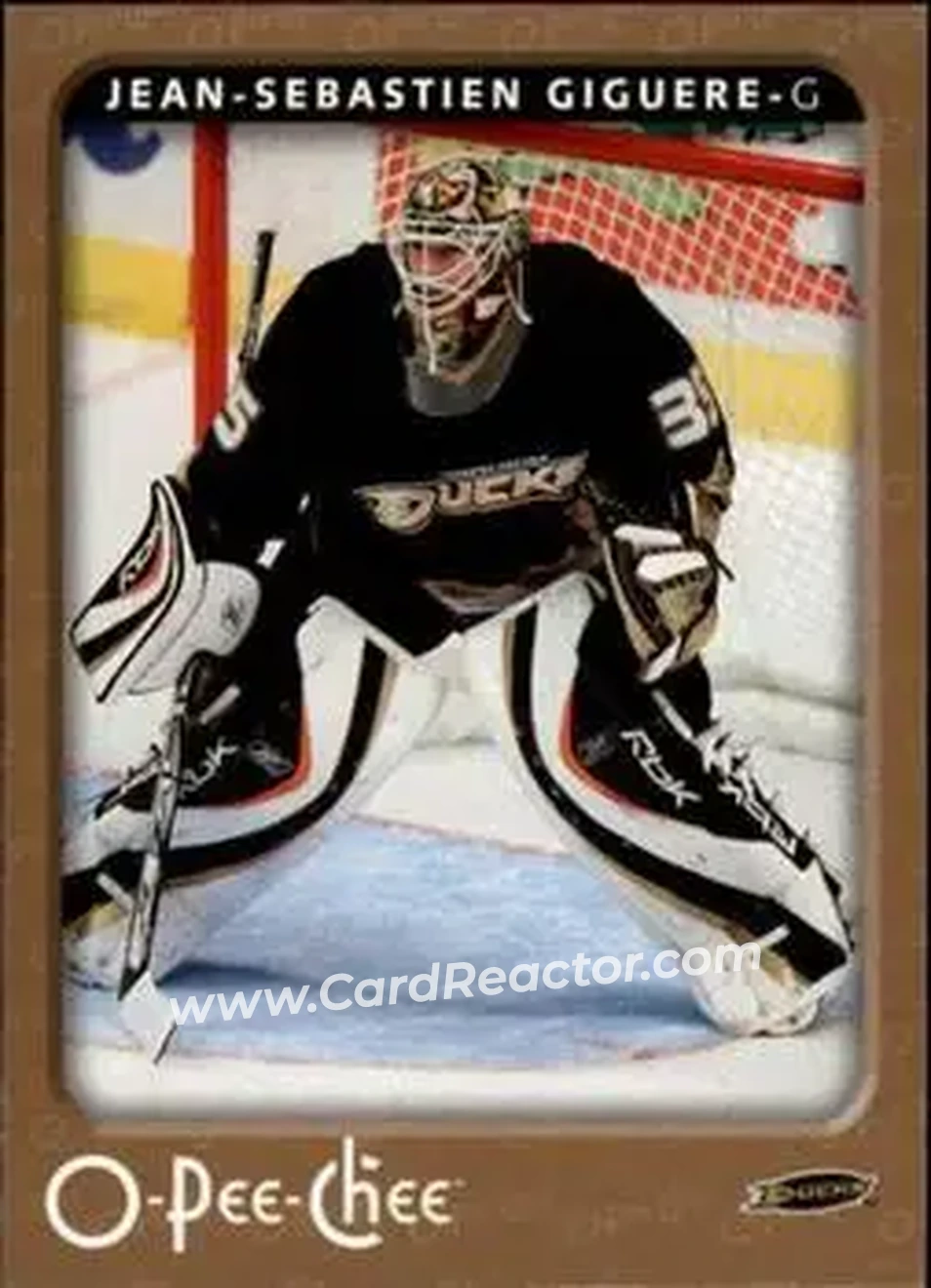 2006-07 O-Pee-Chee #17 - Jean-Sebastien Giguere - Anaheim Ducks - Front