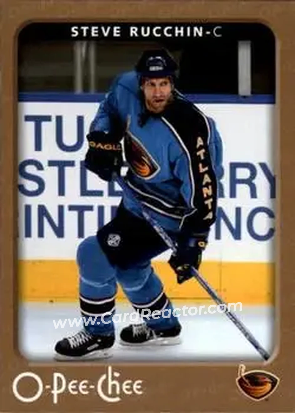 2006-07 O-Pee-Chee #19 - Steve Rucchin - Atlanta Thrashers - Front