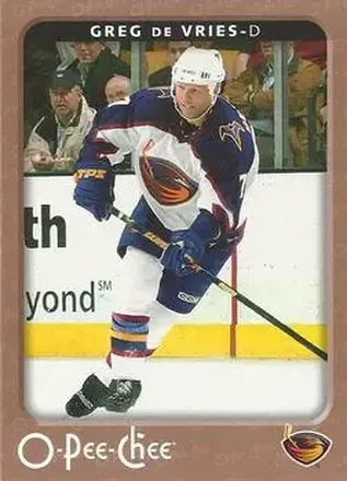 2006-07 O-Pee-Chee #20 - Greg de Vries - Atlanta Thrashers