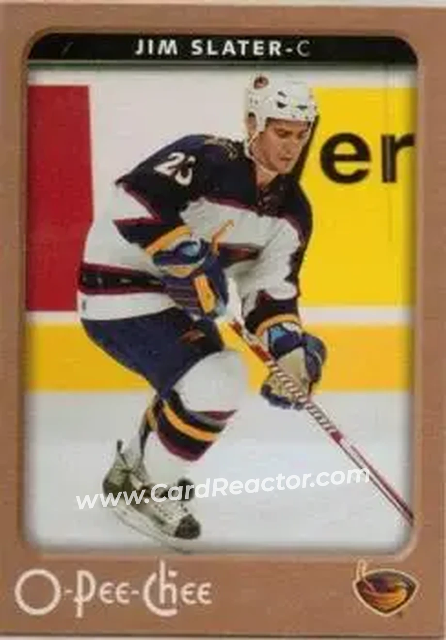 2006-07 O-Pee-Chee #24 - Jim Slater - Atlanta Thrashers - Front