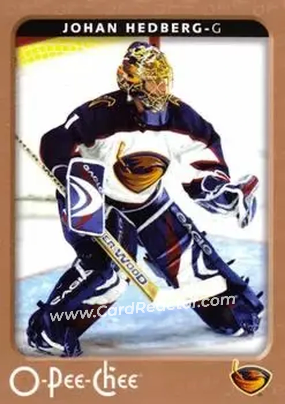 2006-07 O-Pee-Chee #26 - Johan Hedberg - Atlanta Thrashers - Front