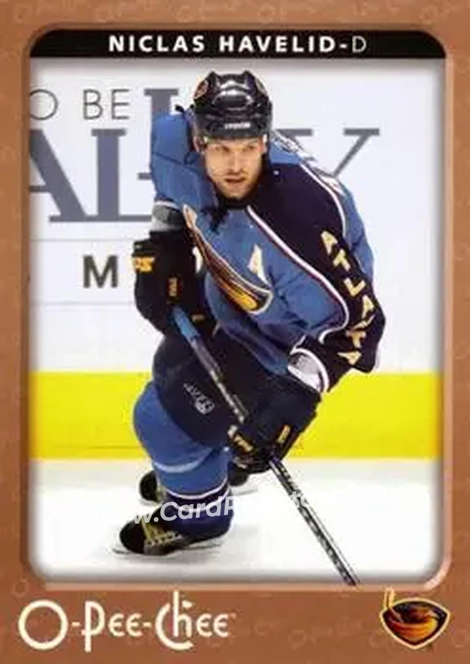 2006-07 O-Pee-Chee #27 - Niclas Havelid - Atlanta Thrashers - Front