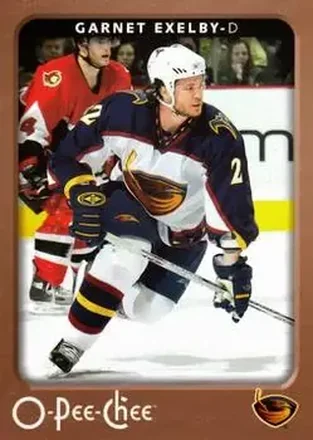 2006-07 O-Pee-Chee #30 - Garnet Exelby - Atlanta Thrashers