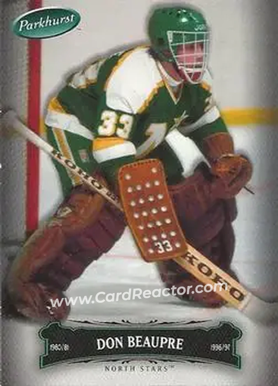 2006-07 Parkhurst #11 - Don Beaupre - Minnesota North Stars - Front