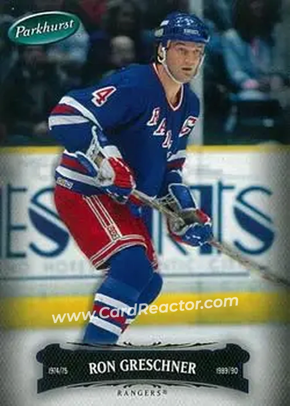 2006-07 Parkhurst #18 - Ron Greschner - New York Rangers - Front