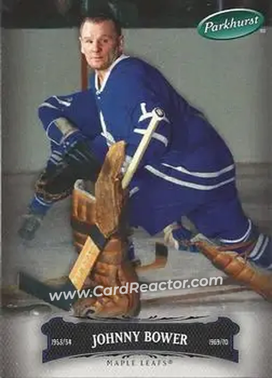 2006-07 Parkhurst #21 - John Bower - Toronto Maple Leafs - Front