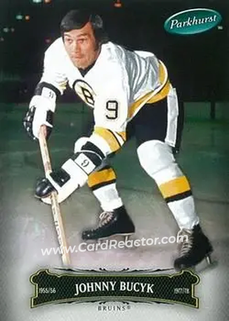 2006-07 Parkhurst #28 - Johnny Bucyk - Boston Bruins - Front