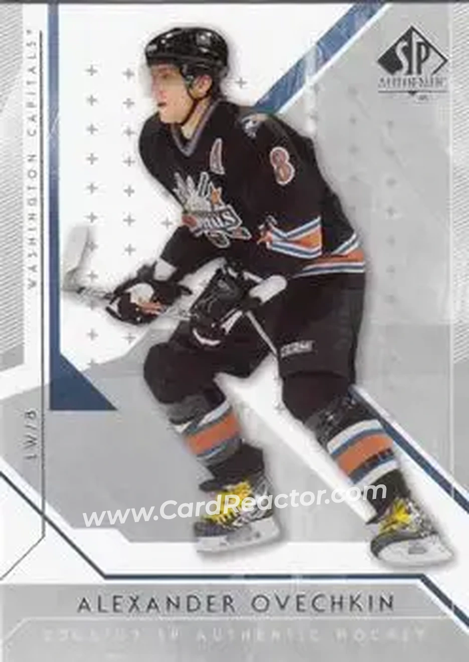2006-07 SP Authentic #1 - Alex Ovechkin - Washington Capitals - Front
