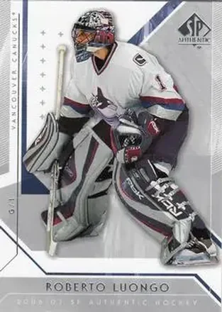 Roberto Luongo · 2006-07 SP Authentic #4