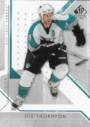 2006-07 SP Authentic #16 - Joe Thornton - San Jose Sharks