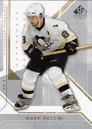 2006-07 SP Authentic #22 - Mark Recchi - Pittsburgh Penguins