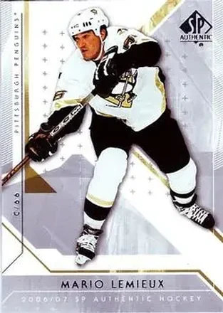 2006-07 SP Authentic #23 - Mario Lemieux - Pittsburgh Penguins