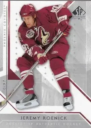 2006-07 SP Authentic #25 - Jeremy Roenick - Phoenix Coyotes