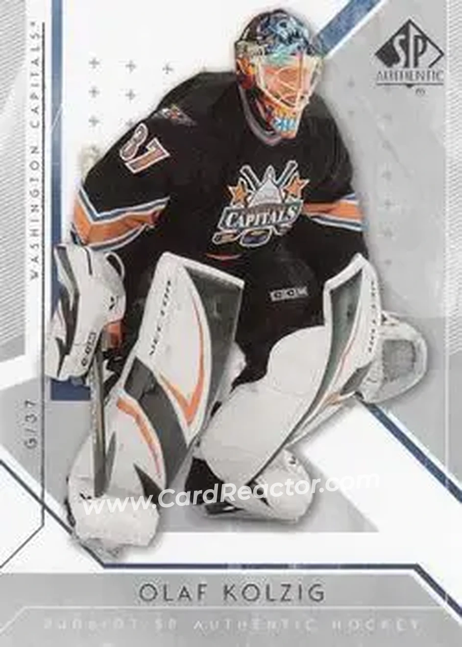 2006-07 SP Authentic #2 - Olaf Kolzig - Washington Capitals - Front