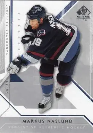 2006-07 SP Authentic #3 - Markus Naslund - Vancouver Canucks