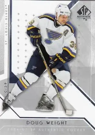 2006-07 SP Authentic #13 - Doug Weight - St. Louis Blues