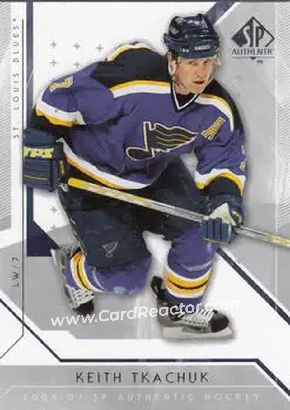 2006-07 SP Authentic #14 - Keith Tkachuk - St. Louis Blues - Front
