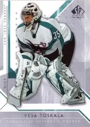 2006-07 SP Authentic #19 Vesa Toskala