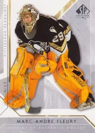 2006-07 SP Authentic #21 Marc-Andre Fleury