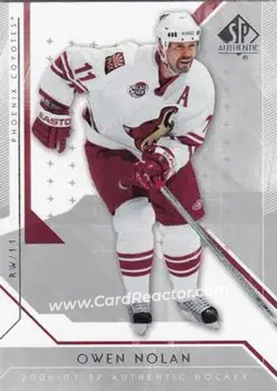 2006-07 SP Authentic #26 - Owen Nolan - Phoenix Coyotes - Front