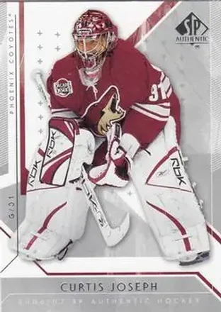 2006-07 SP Authentic #27 - Curtis Joseph - Phoenix Coyotes