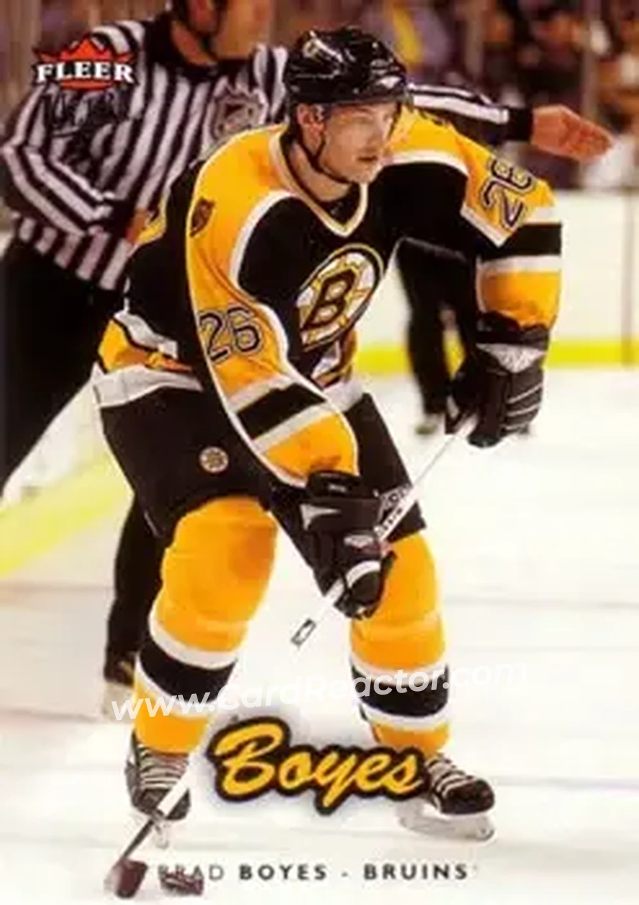 2006-07 Ultra #15 - Brad Boyes - Boston Bruins - Front