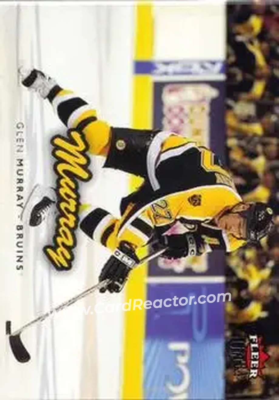 2006-07 Ultra #19 - Glen Murray - Boston Bruins - Front