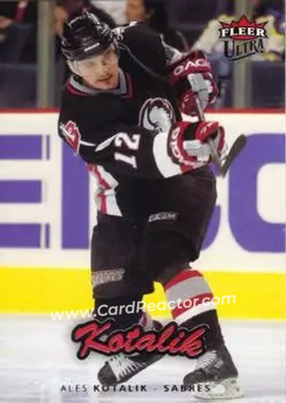 2006-07 Ultra #24 - Ales Kotalik - Buffalo Sabres - Front