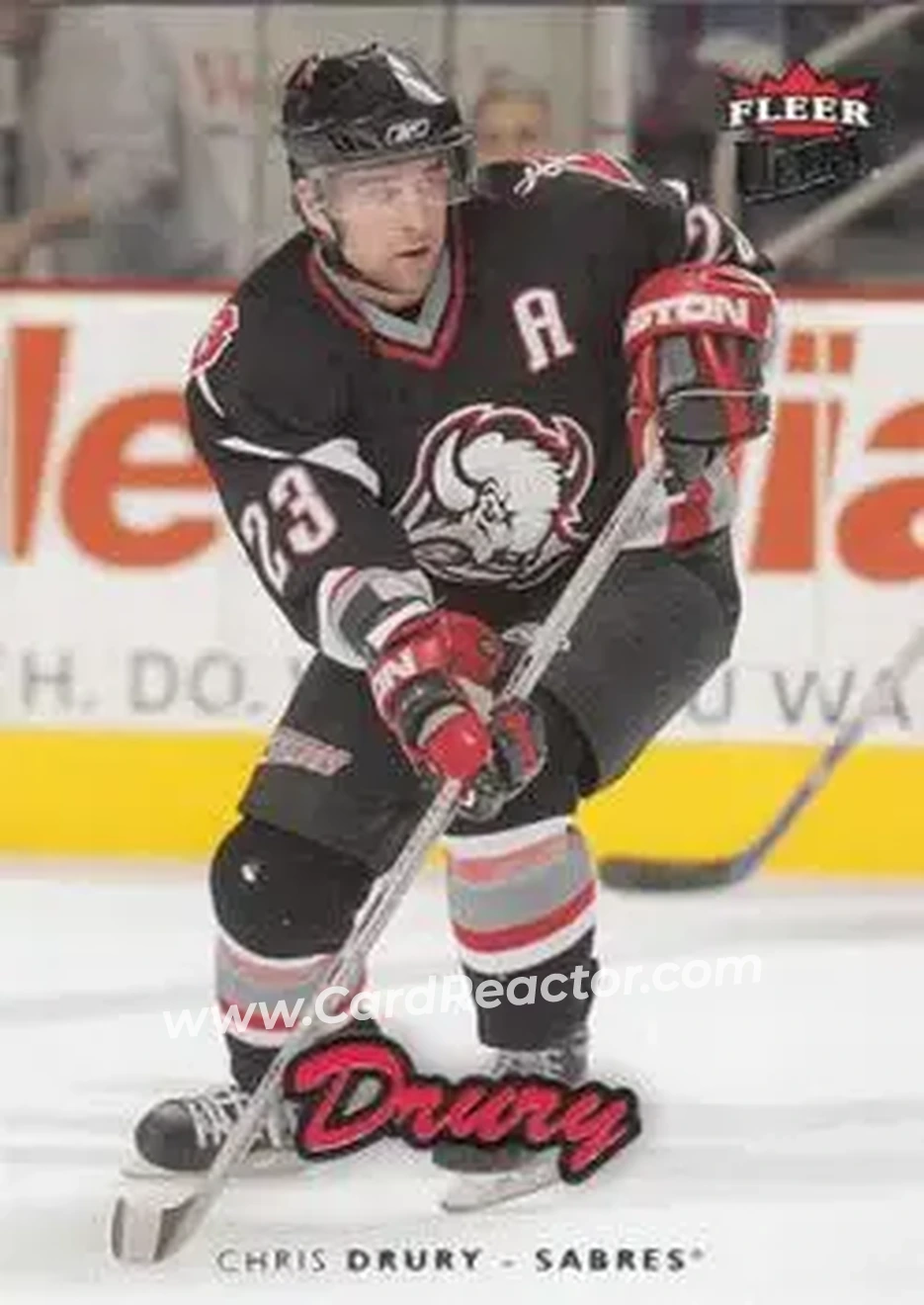 2006-07 Ultra #25 - Chris Drury - Buffalo Sabres - Front