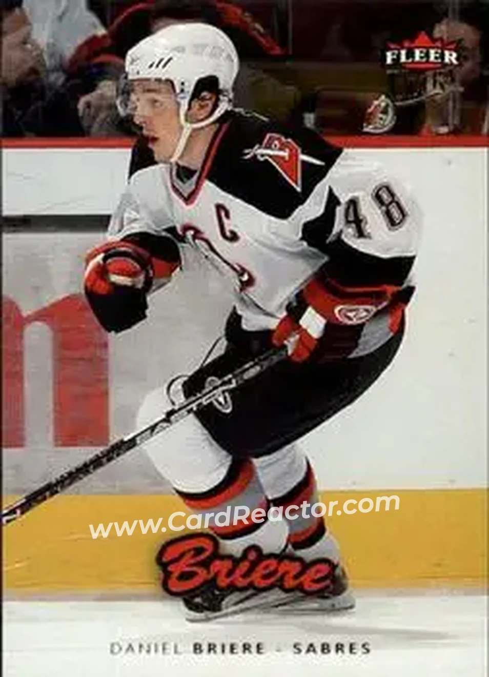 2006-07 Ultra #27 - Daniel Briere - Buffalo Sabres - Front