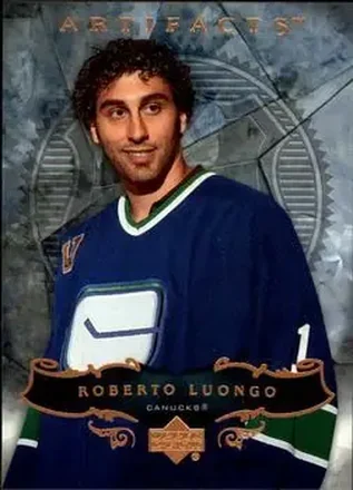 2006-07 Upper Deck Artifacts #3 - Roberto Luongo - Vancouver Canucks