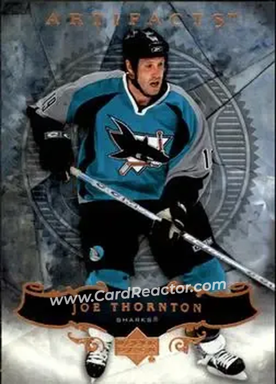 2006-07 Upper Deck Artifacts #17 - Joe Thornton - San Jose Sharks - Front